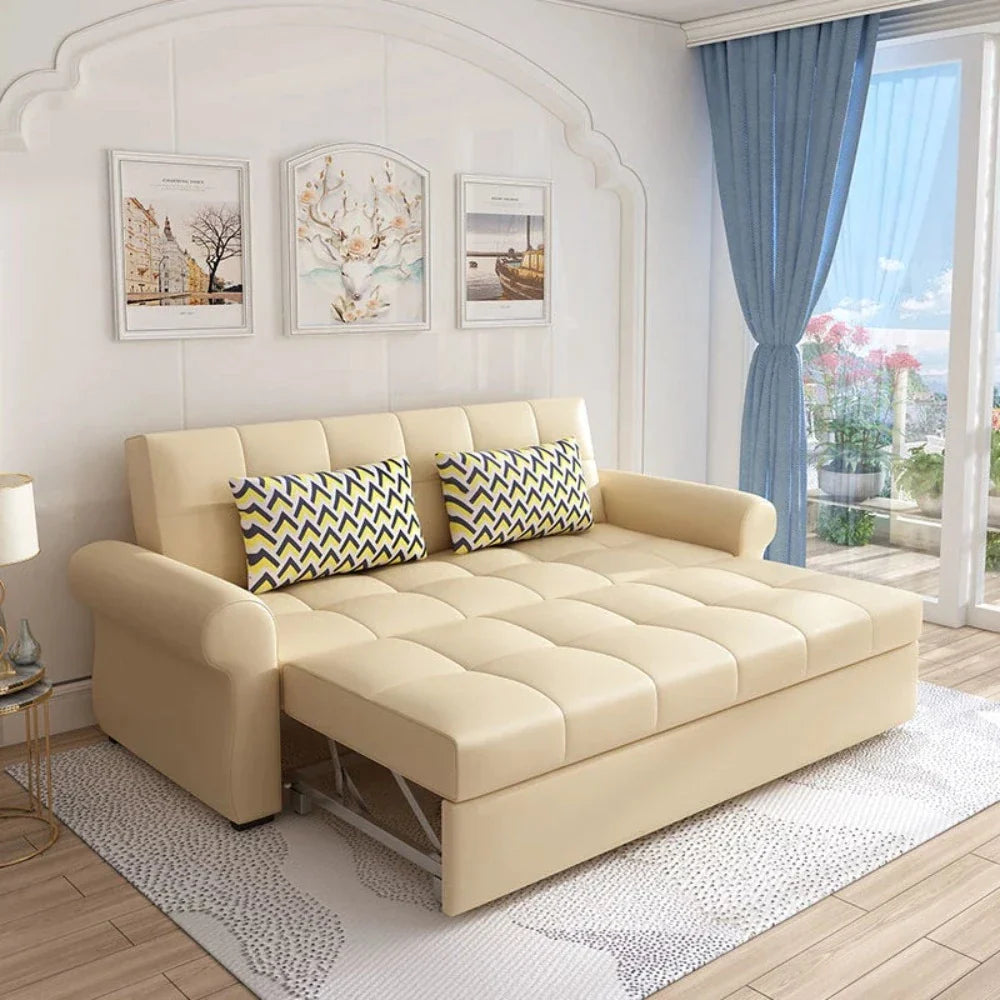 Marine Sectional Storage Sofa Cum Bed