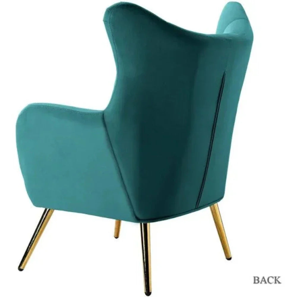 Becky Suede Accent Chair