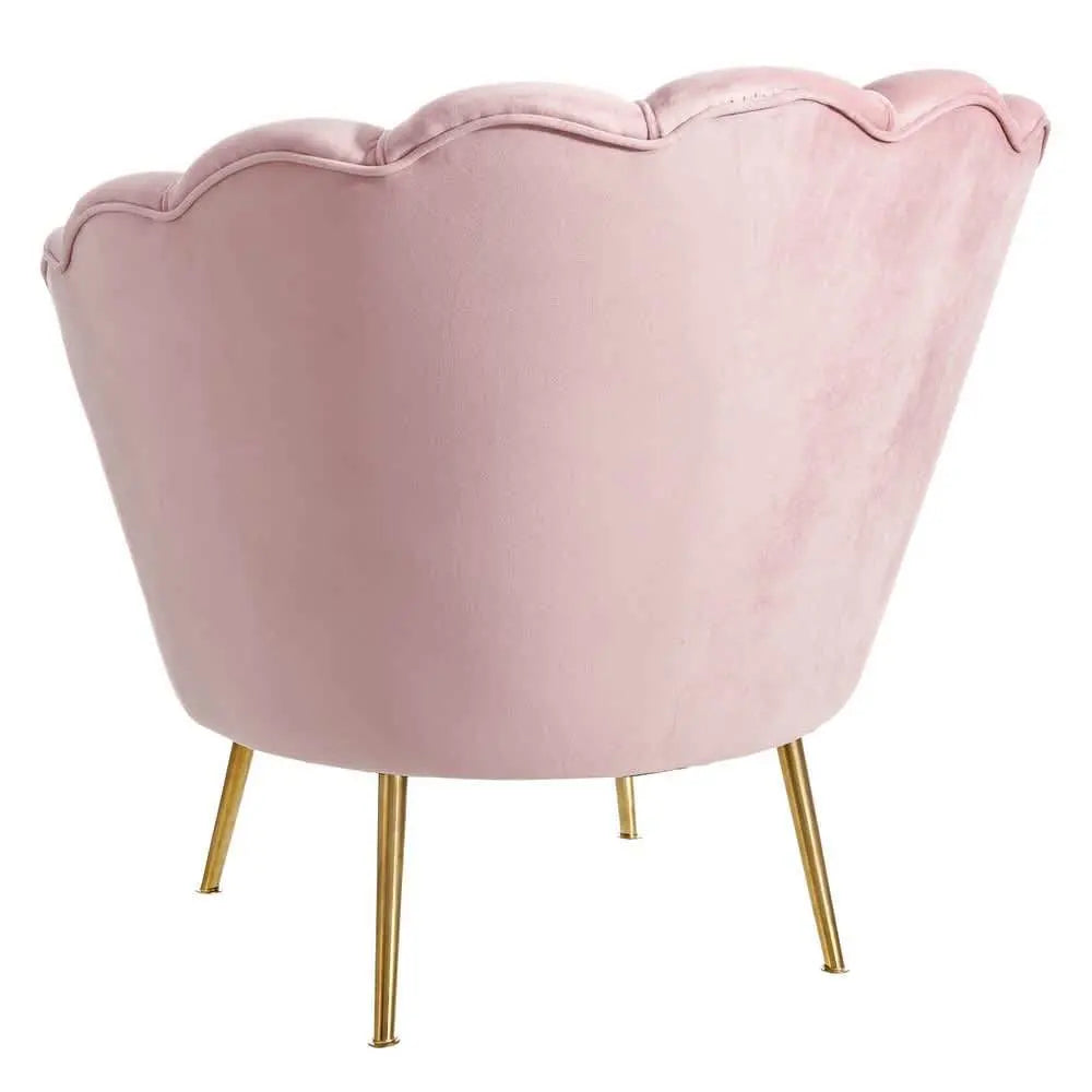 Butterfly Accent Chair in Pink Color