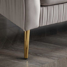 Load image into Gallery viewer, Tesla Straight Line Sofa Set in Grey
