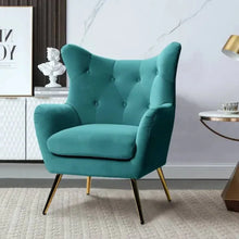 Load image into Gallery viewer, Becky Suede Accent Chair
