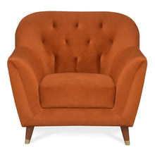 Load image into Gallery viewer, Nuke Couch Accent Chair in Orange Color
