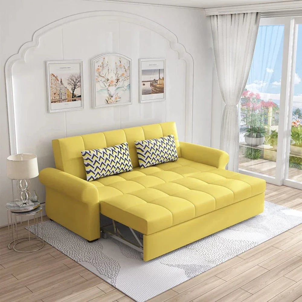 Marine Sectional Storage Sofa Cum Bed