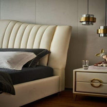 Load image into Gallery viewer, Areia Upholstered Bed Without Storage In Suede
