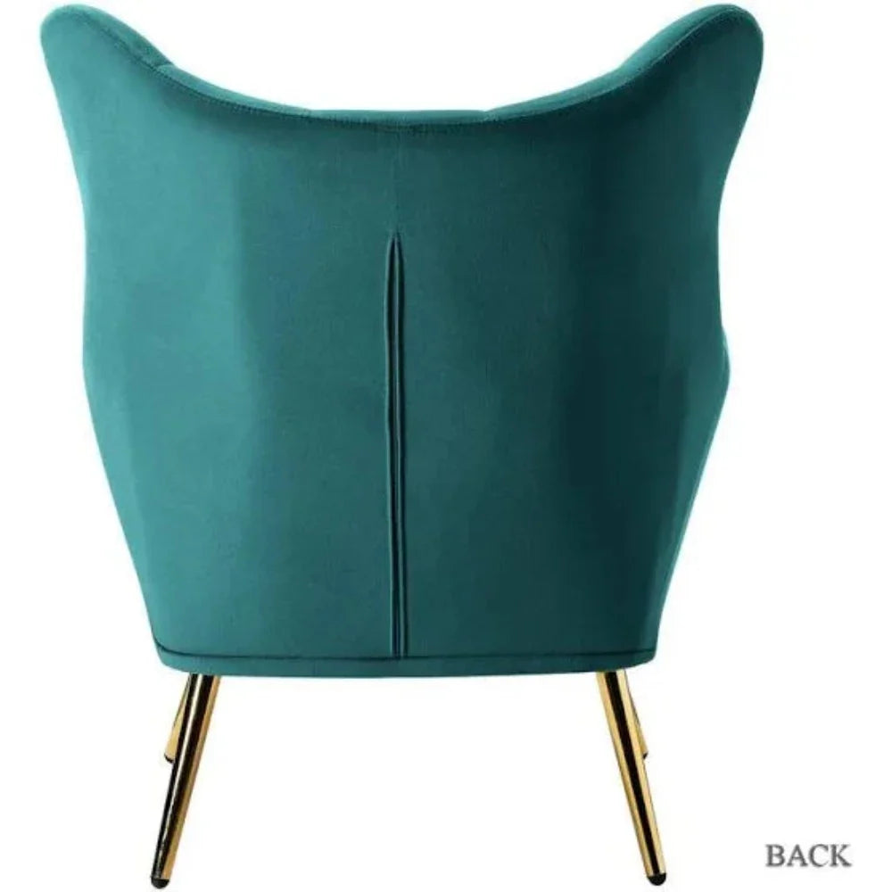 Becky Suede Accent Chair