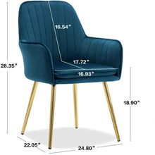 Load image into Gallery viewer, Oppo Suede Accent Chair
