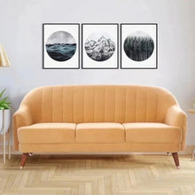 Load image into Gallery viewer, Kelly Straight Line Sofa Set in Suede
