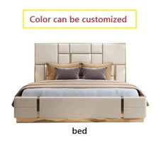 Load image into Gallery viewer, Julius Ultra Upholstered Bed With Manual Storage and Side Tables In Leatherette
