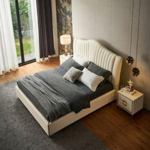Load image into Gallery viewer, Areia Upholstered Bed Without Storage In Suede
