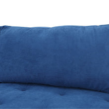 Load image into Gallery viewer, Volly High Back Couch Mid-century Suede SS Legs Chaise Sofa
