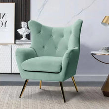 Load image into Gallery viewer, Becky Suede Accent Chair
