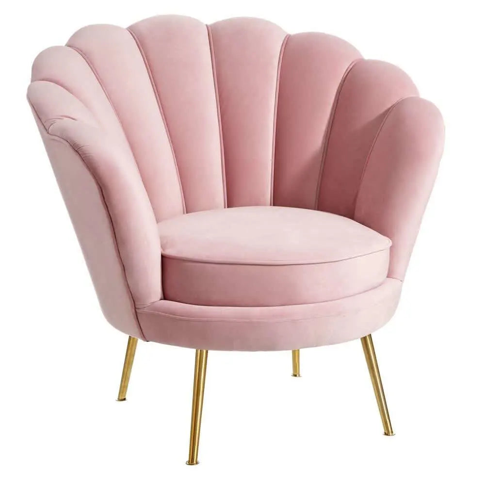 Butterfly Accent Chair in Pink Color