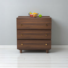 Load image into Gallery viewer, Stava Modular Drawer System | Solid Walnut/Teak/Oak Wood (3x1) | 3 Feet Length
