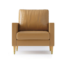 Load image into Gallery viewer, Lore Sofa | 1 Seater Italian Leather Sofa (3 feet)
