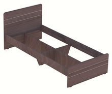Load image into Gallery viewer, Golden Mayer Freesia Single Bed In Dark Acacia Colour
