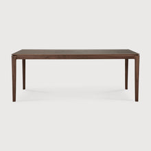 Load image into Gallery viewer, Elan Dining Table (6.5 feet) - Solid Teak/Walnut/Oak Wood
