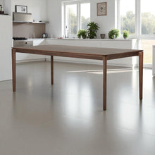 Load image into Gallery viewer, Elan Dining Table (6.5 feet) - Solid Teak/Walnut/Oak Wood
