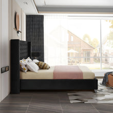 Load image into Gallery viewer, Tony Upholstered Bed Without Storage In Suede
