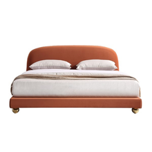 Load image into Gallery viewer, Knox Upholstered Bed Without Storage In Suede
