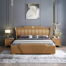 Load image into Gallery viewer, Dubai Luxury Upholstered Bed Without Storage In Fabric
