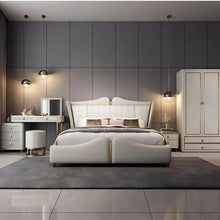 Load image into Gallery viewer, Enri Upholstered Bed Without Storage In Fabric
