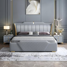 Load image into Gallery viewer, Dubai Luxury Upholstered Bed Without Storage In Fabric
