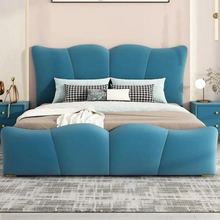 Load image into Gallery viewer, Lucius Upholstered Bed Without Storage In Suede

