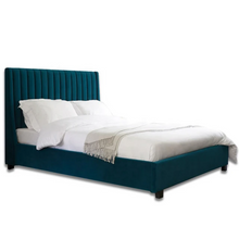 Load image into Gallery viewer, Wisdom Upholstered Bed Without Storage In Suede
