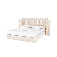 Load image into Gallery viewer, Omega Upholstered Bed Non Storage In Suede
