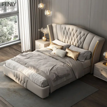 Load image into Gallery viewer, Hamlin Upholstered Bed Without Storage In Suede
