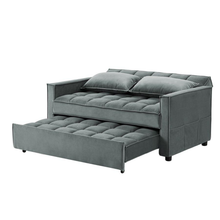 Load image into Gallery viewer, Duilio Sofa Cum Bed in Suede
