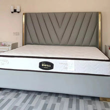 Load image into Gallery viewer, Albris Upholstered Bed Without Storage In Suede
