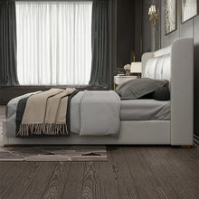 Load image into Gallery viewer, Galaxy Upholstered Bed Without Storage In Leatherette
