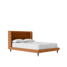 Load image into Gallery viewer, Kochi Upholstered Bed Without Storage In Suede
