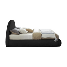 Load image into Gallery viewer, Luna Upholstered Bed Without Storage In Towel Suede Fabric
