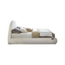 Load image into Gallery viewer, Luna Upholstered Bed Without Storage In Towel Suede Fabric
