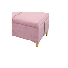Load image into Gallery viewer, Elegant Upholstered Ottoman With Storage
