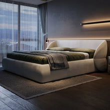 Load image into Gallery viewer, Angelou Upholstered Bed Without Storage In Suede
