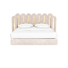 Load image into Gallery viewer, Omega Upholstered Bed Non Storage In Suede
