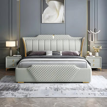 Load image into Gallery viewer, Dubai Luxury Upholstered Bed Without Storage In Fabric
