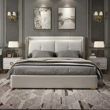 Load image into Gallery viewer, Galaxy Upholstered Bed Without Storage In Leatherette
