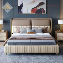 Load image into Gallery viewer, Dallas Slummber Upholstered Bed Without Storage In Suede
