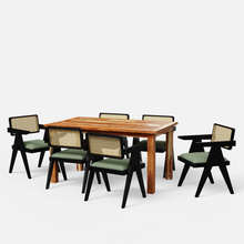 Load image into Gallery viewer, Roma-Pierre Luxury Dining Set - 4,6 &amp; 8 Seater/ All sizes
