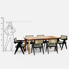 Load image into Gallery viewer, Roma-Pierre Luxury Dining Set - 4,6 &amp; 8 Seater/ All sizes
