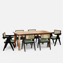 Load image into Gallery viewer, Roma-Pierre Luxury Dining Set - 4,6 &amp; 8 Seater/ All sizes
