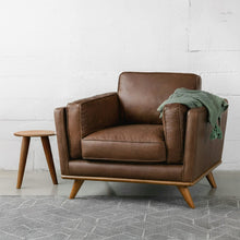 Load image into Gallery viewer, Lumo Sofa | 1 Seater Genuine Leather
