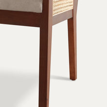Load image into Gallery viewer, Kipling Upholstered Rattan Chair
