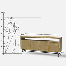 Load image into Gallery viewer, Adelaide Extra Large TV Table Console
