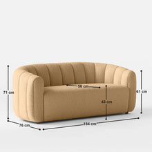 Load image into Gallery viewer, Alba 2 Seater Sofa - 72"
