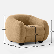 Load image into Gallery viewer, Amor 1 Seater Sofa - 35"
